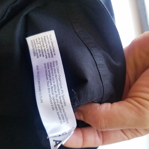 🌸 Eileen Fisher | Nylon Wide Leg Crop Pants, L - Picture 8 of 11